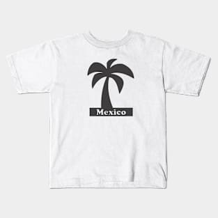 Palm Tree (Mexico Vacation), v2 Kids T-Shirt